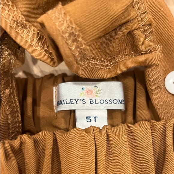 Chic Tan Ruffle Jumpsuit - Picture 2 of 4